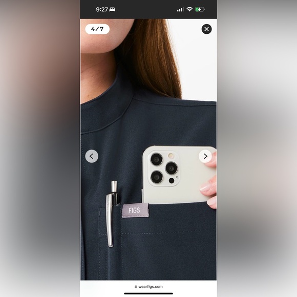 FIGS Rafaela Cargo ScrubJumpsuit - Picture 4 of 8